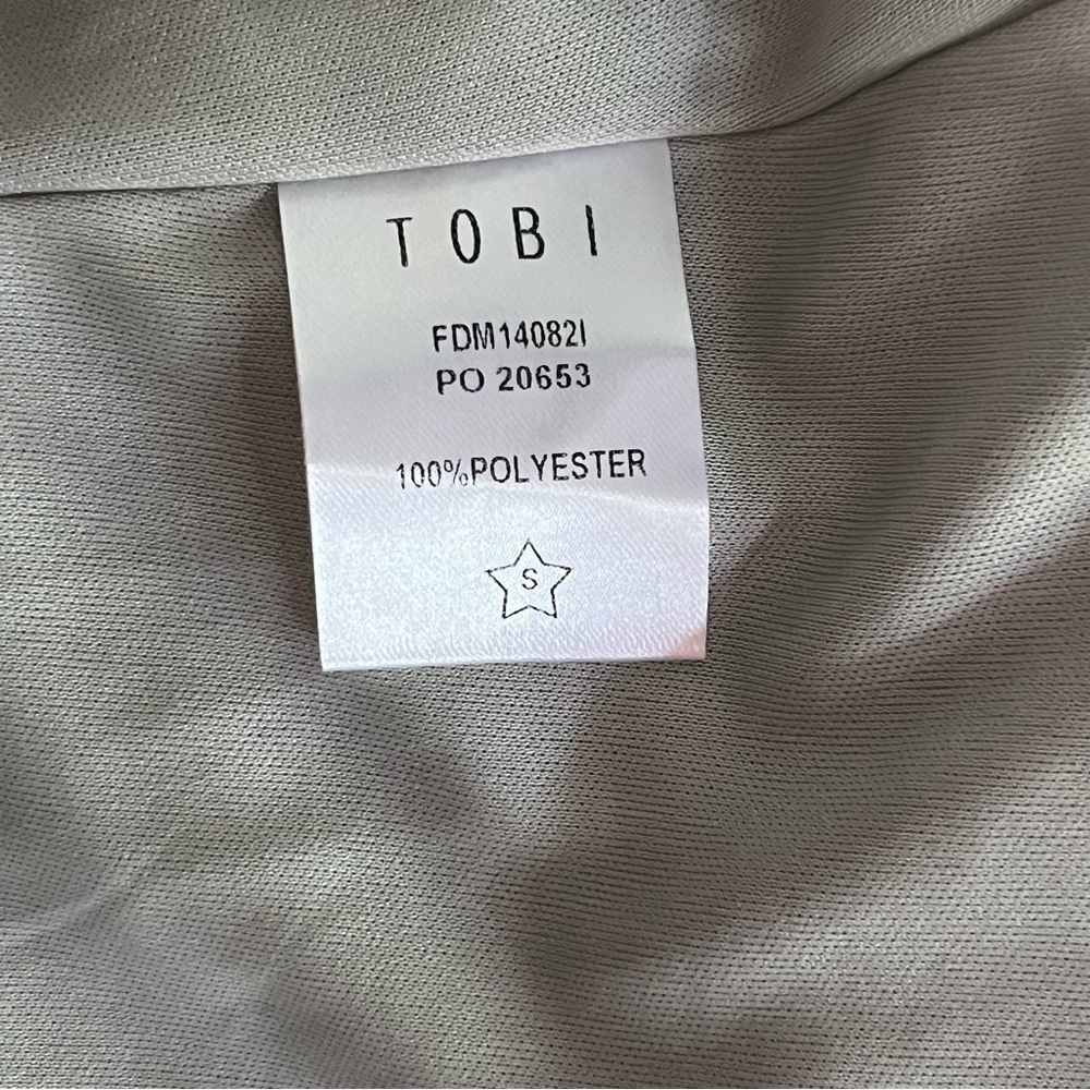 TOBI NWT Black and White Snakeskin Print Maxi Dress Size Small - Picture 14 of 15